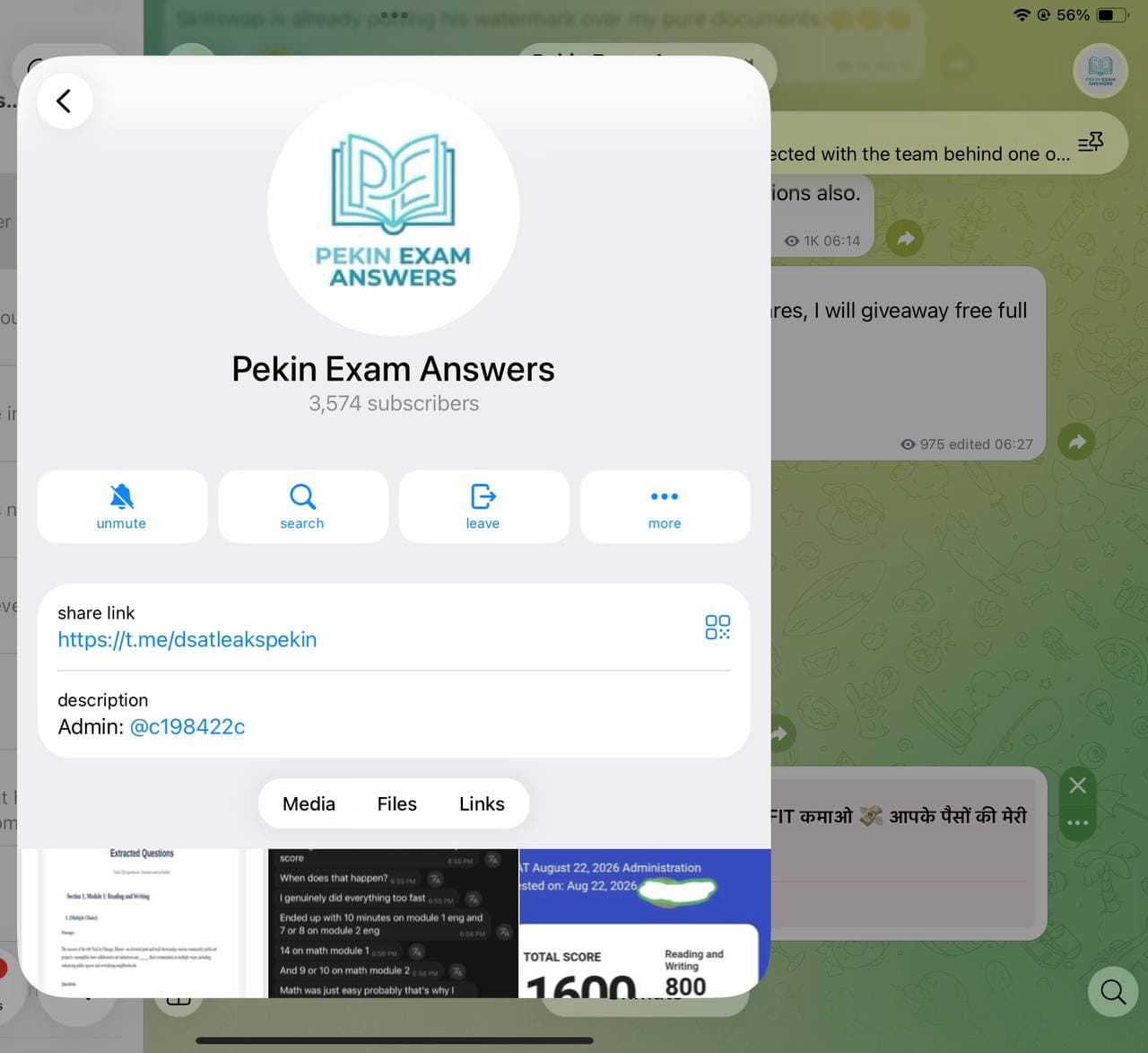 Pekin Exam Answers Telegram channel @dsatleakspekin – admin @c198422c