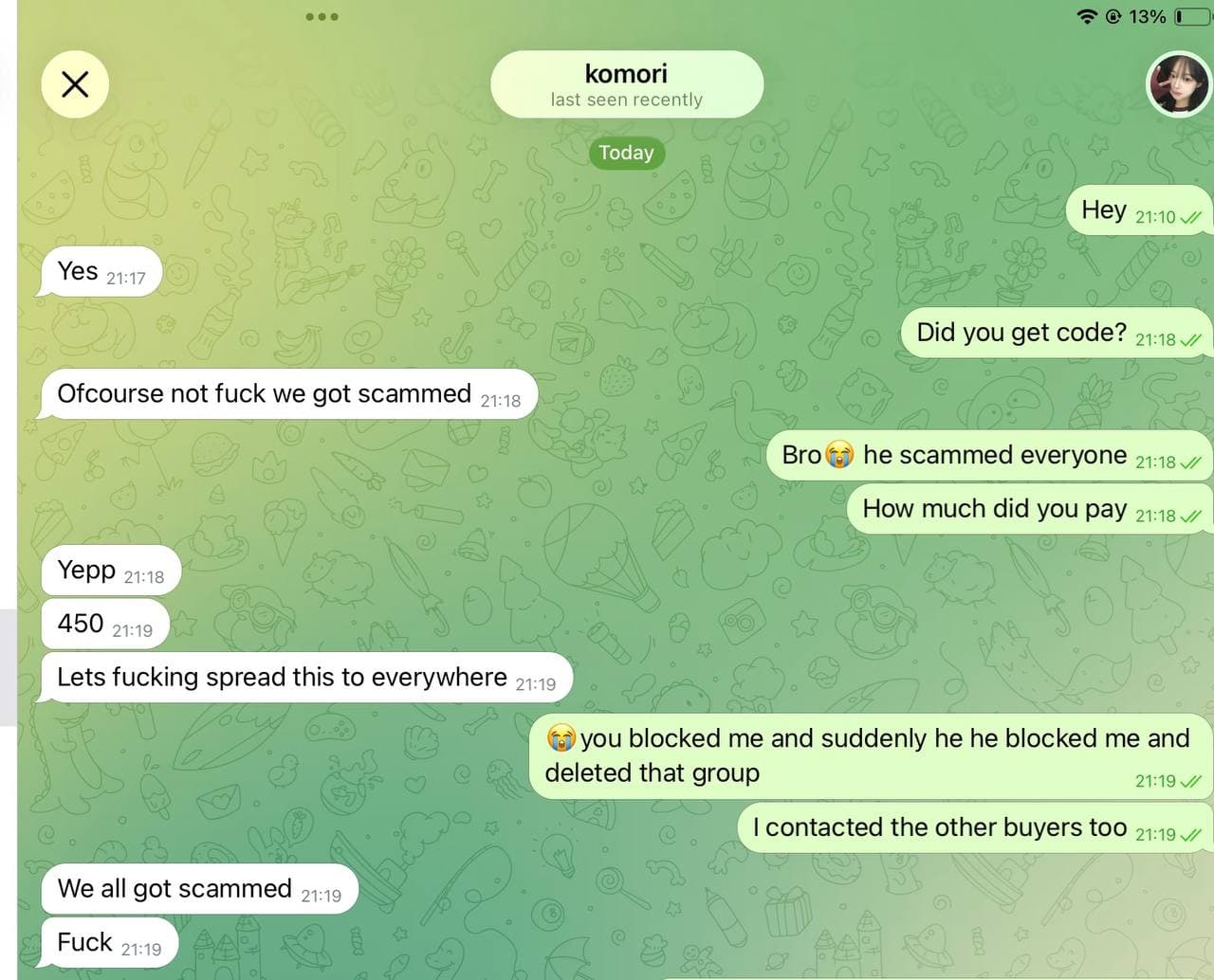 Pekin Exam Answers scam victim lost $450 – we all got scammed