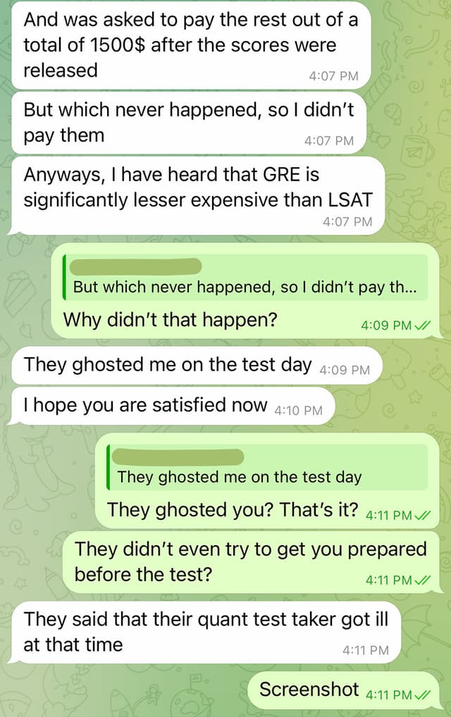 高分代考gtest.org的关联网站Testhelper.org疑似诈骗