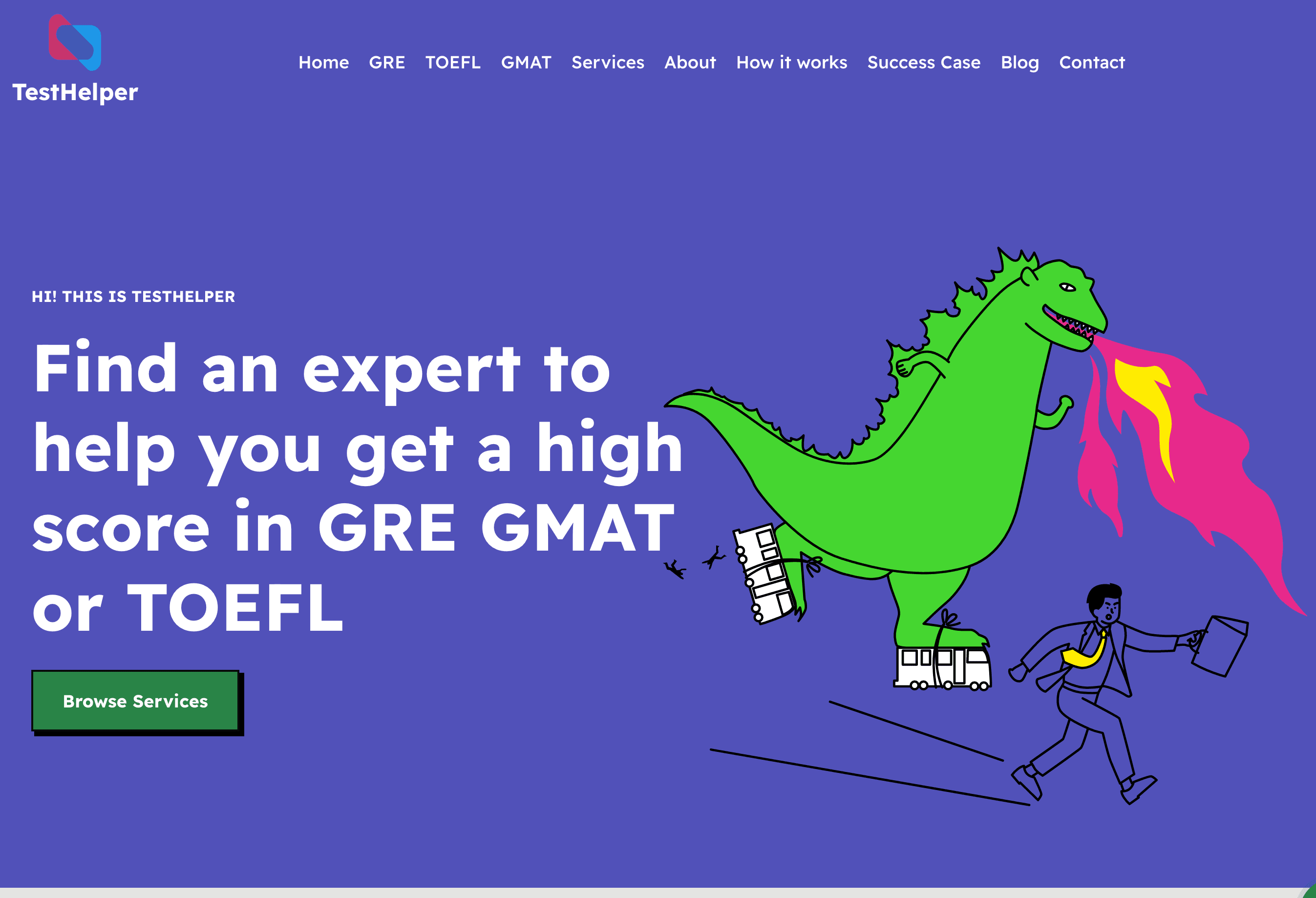 Testhelper.org home page